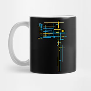 Futurism Deco Ornament - Abstract Mug